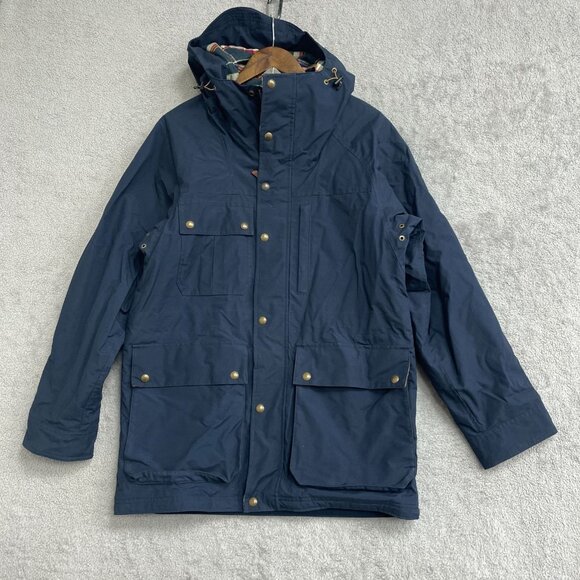 NEW Lands' End Men's Size S Bayfield Parka Classic Navy Hoodie Coat - Picture 1 of 10
